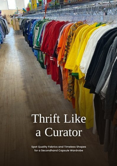 Thrift Like a Curator: The Thrifted Capsule Wardrobe Framework